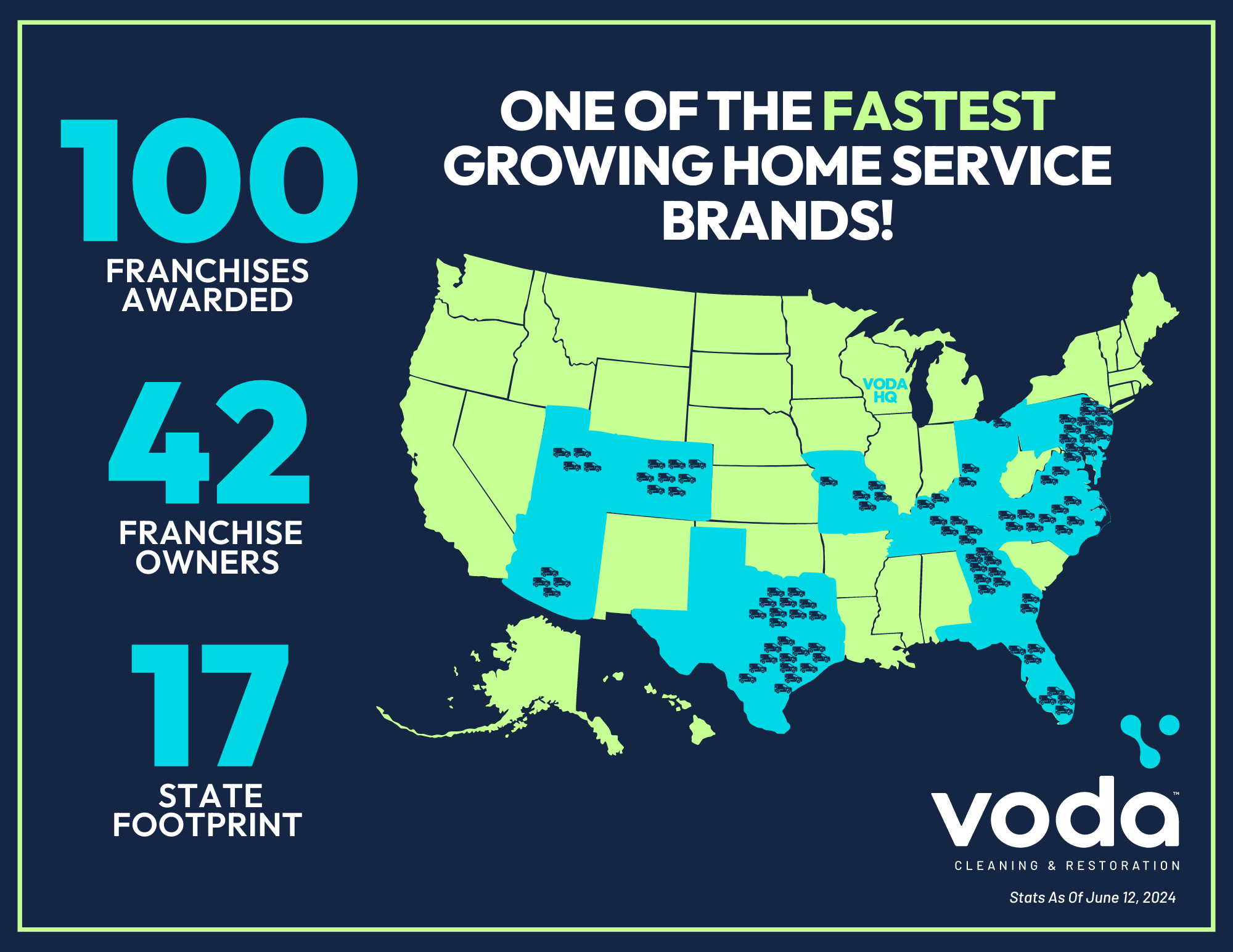 Voda Cleaning And Restoration Awards Franchises In Months